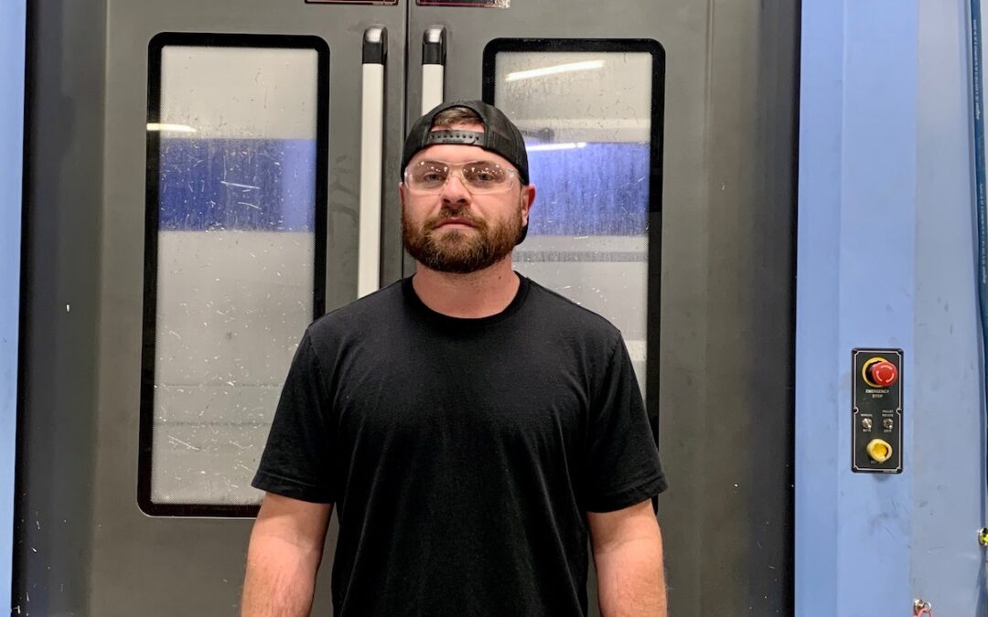 Brandon Faulkenberry named Compass Precision Employee of the Month in December